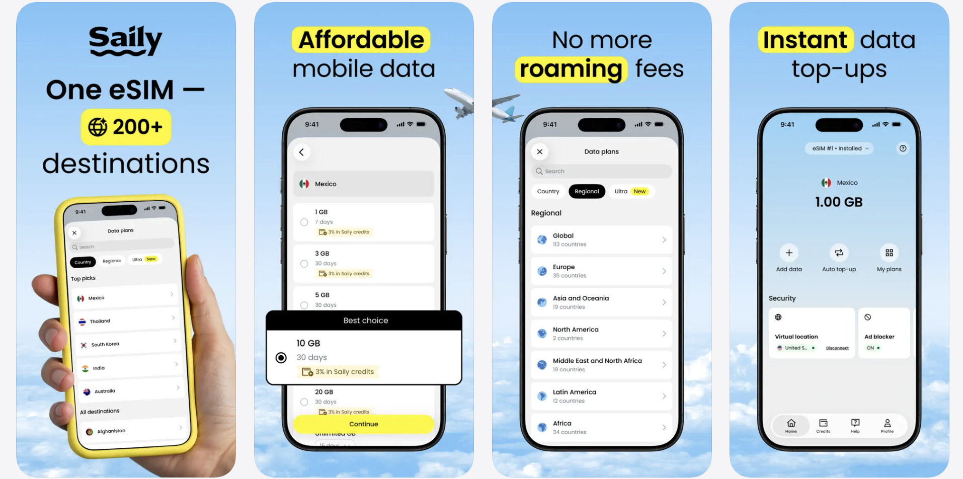Saily eSIM provider