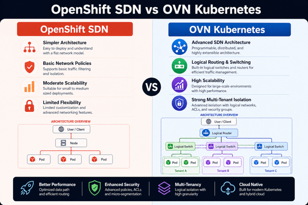 OpenShift SDN vs OVN Kubernetes