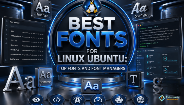 best fonts for linux ubuntu