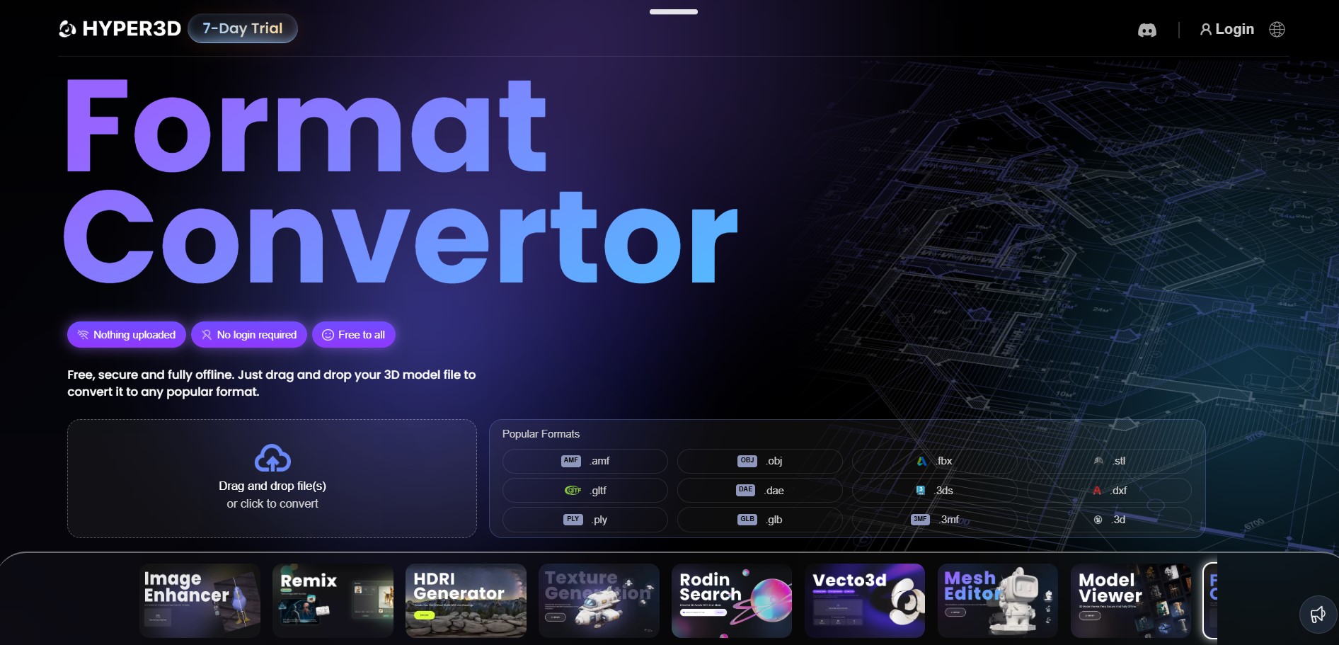 Hyper3D Omnicraft OBJ-to-STL converter