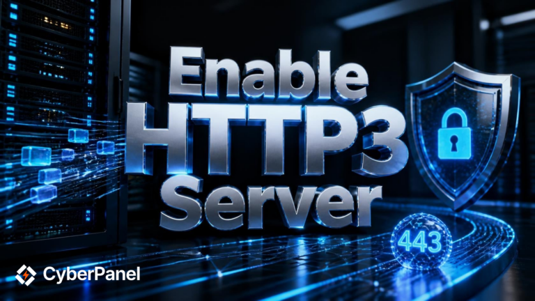 enable HTTP3 server