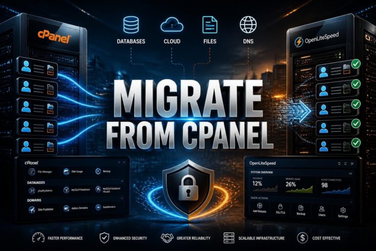migrate from cpanel