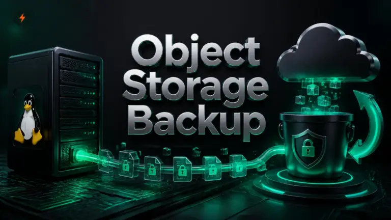 OBJECT STORAGE BACKUP