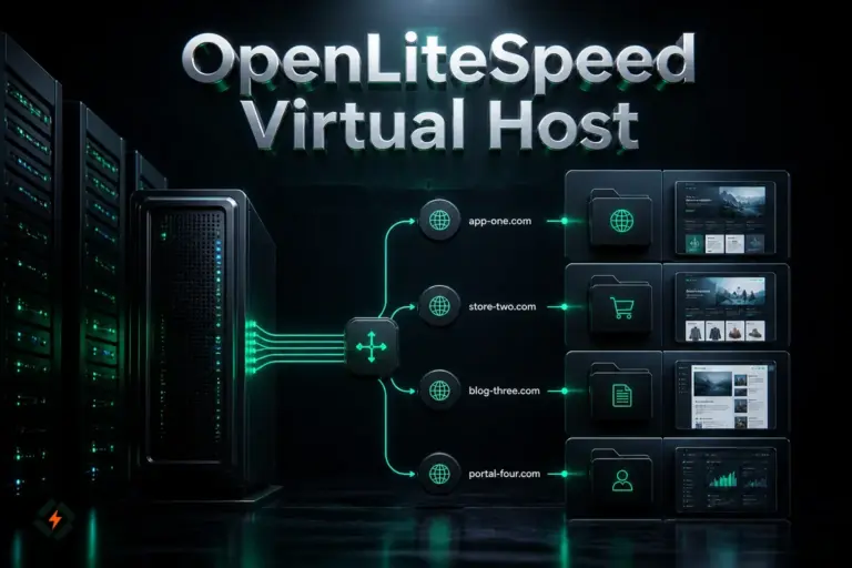 OpenLiteSpeed Virtual Host