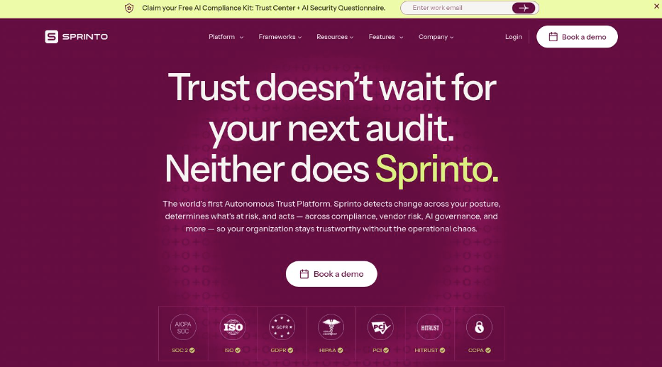 Best SOC 2 Compliance Software: A 2026 Buyer’s Guide to 6 Top Platforms screenshot