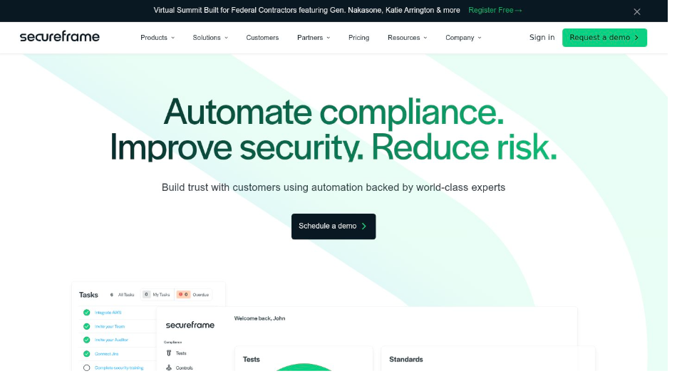 Best SOC 2 Compliance Software: A 2026 Buyer’s Guide to 6 Top Platforms screenshot
